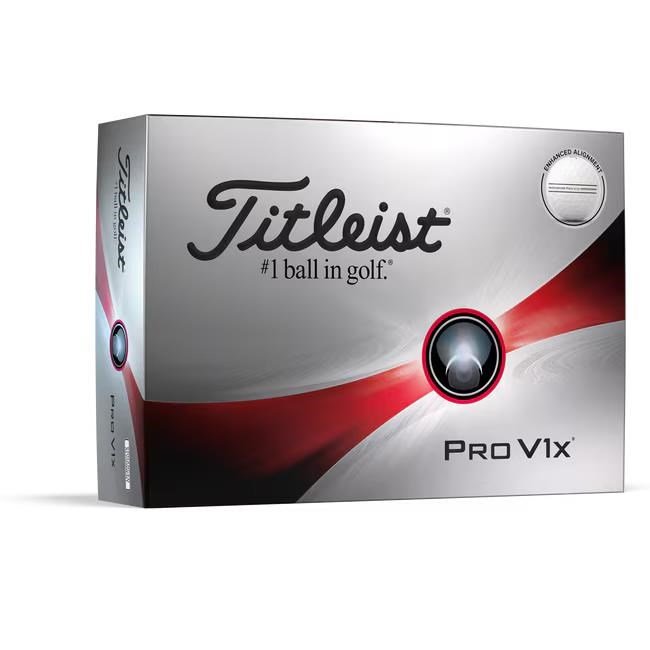 Titleist Pro V1x Enhanced Alignment golfbollar
