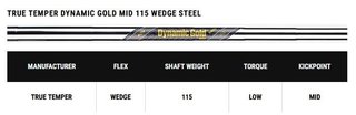 Callaway Opus Brushed Chrome wedge, stål