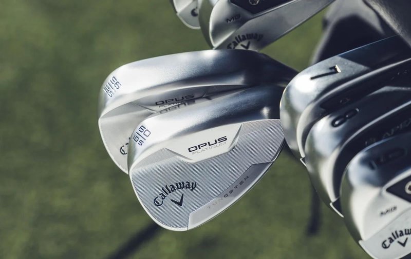 Callaway Opus Platinum Chrome wedge, stål