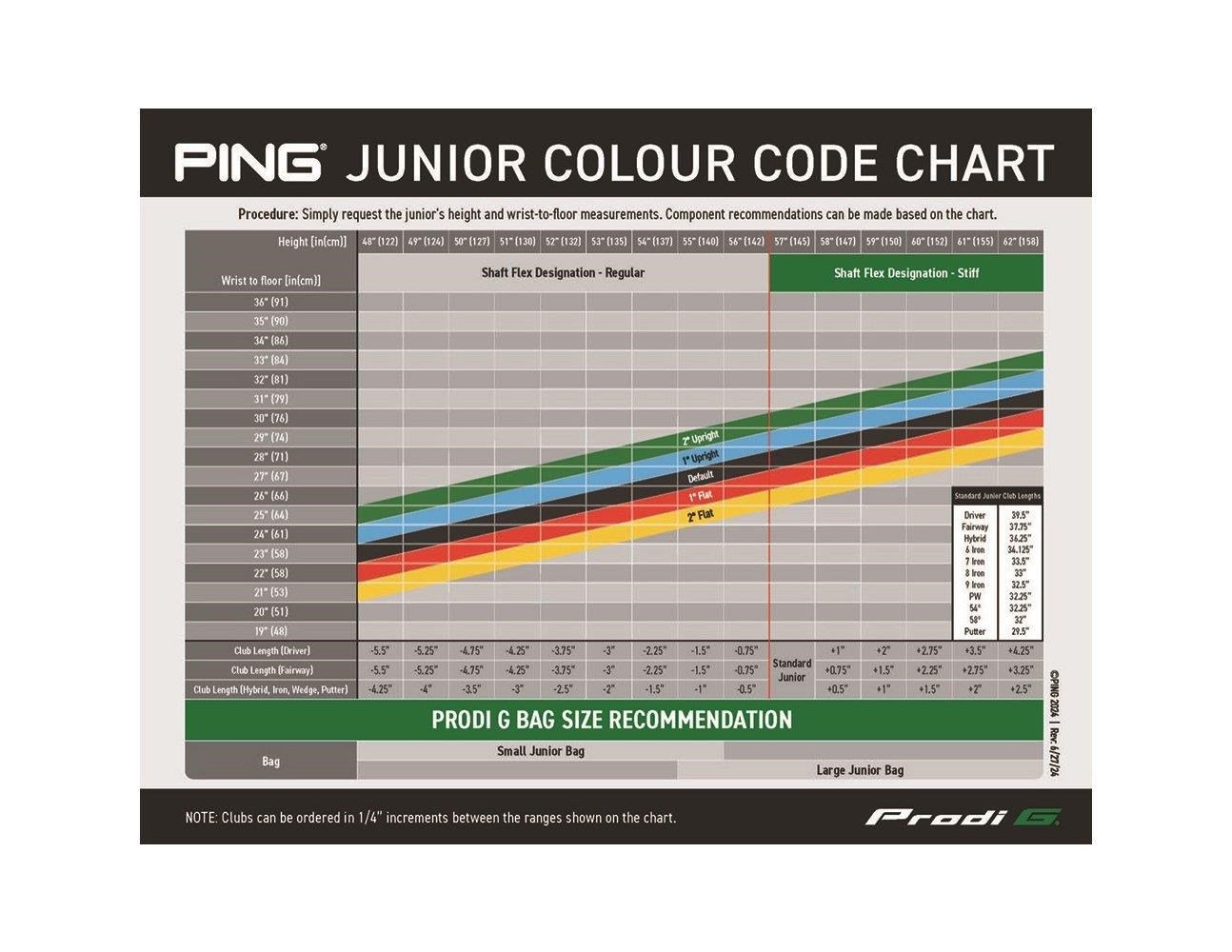 PING Prodi G Tyne H junior putter, stål