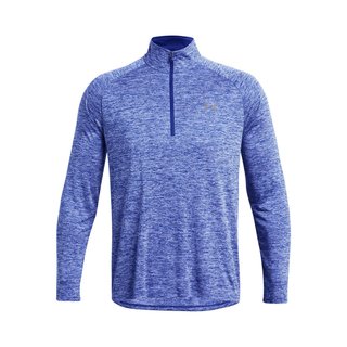 Under Armour Tech 2.0 1/2 Zip herr långärmad tröja, royal white