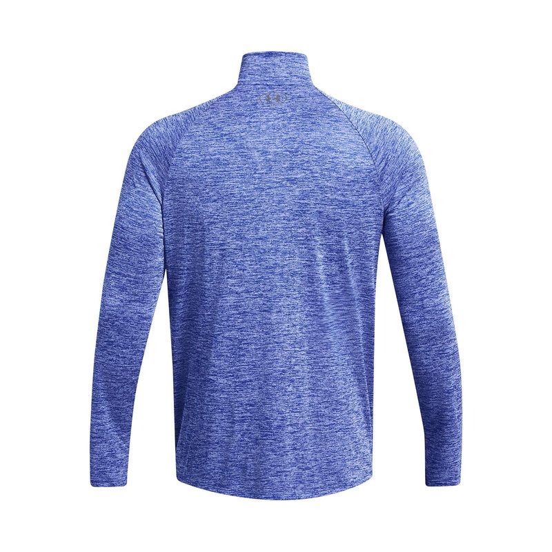 Under Armour Tech 2.0 1/2 Zip herr långärmad tröja, royal white