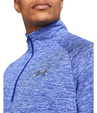 Under Armour Tech 2.0 1/2 Zip herr långärmad tröja, royal white