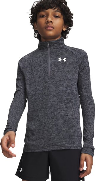 Under Armour Tech 2.0 1/2 Zip junior sweatshirt, grå