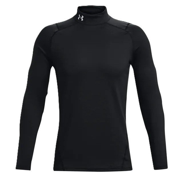 Under Armour CG Armour Fitted Mock herr T-shirt, svart