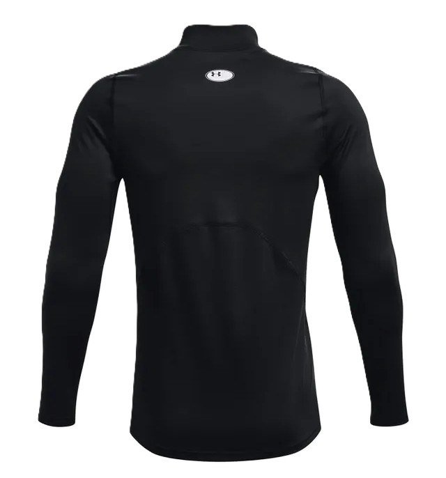 Under Armour CG Armour Fitted Mock herr T-shirt, svart