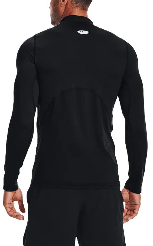 Under Armour CG Armour Fitted Mock herr T-shirt, svart