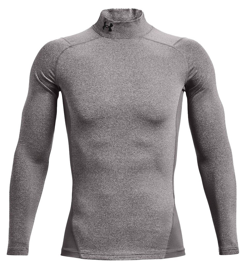 Under Armour CG Armour Fitted Mock herr t-shirt, grå