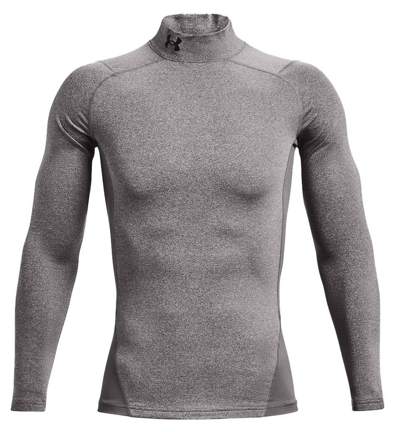 Under Armour CG Armour Fitted Mock herr t-shirt, grå