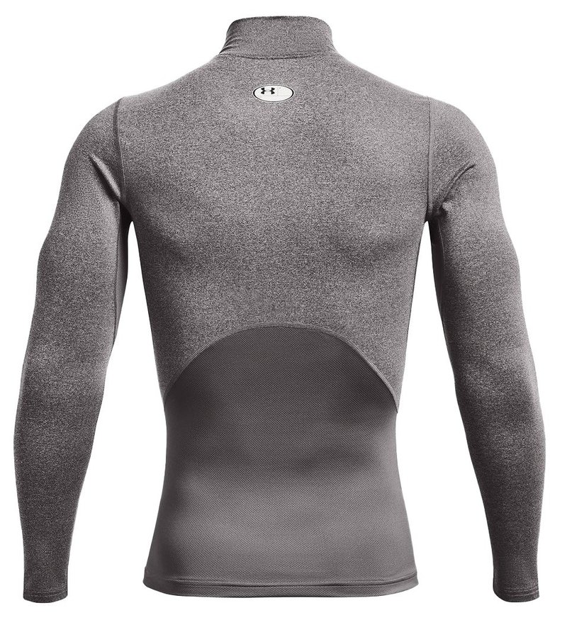 Under Armour CG Armour Fitted Mock herr t-shirt, grå