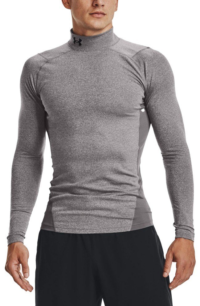 Under Armour CG Armour Fitted Mock herr t-shirt, grå