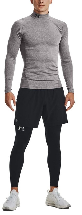 Under Armour CG Armour Fitted Mock herr t-shirt, grå