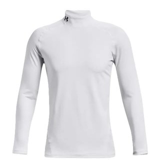 Under Armour CG Armour Fitted Mock herr T-shirt, vit