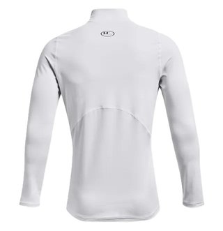 Under Armour CG Armour Fitted Mock herr T-shirt, vit