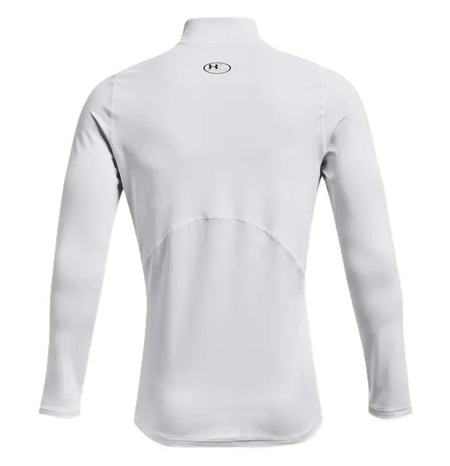 Under Armour CG Armour Fitted Mock herr T-shirt, vit