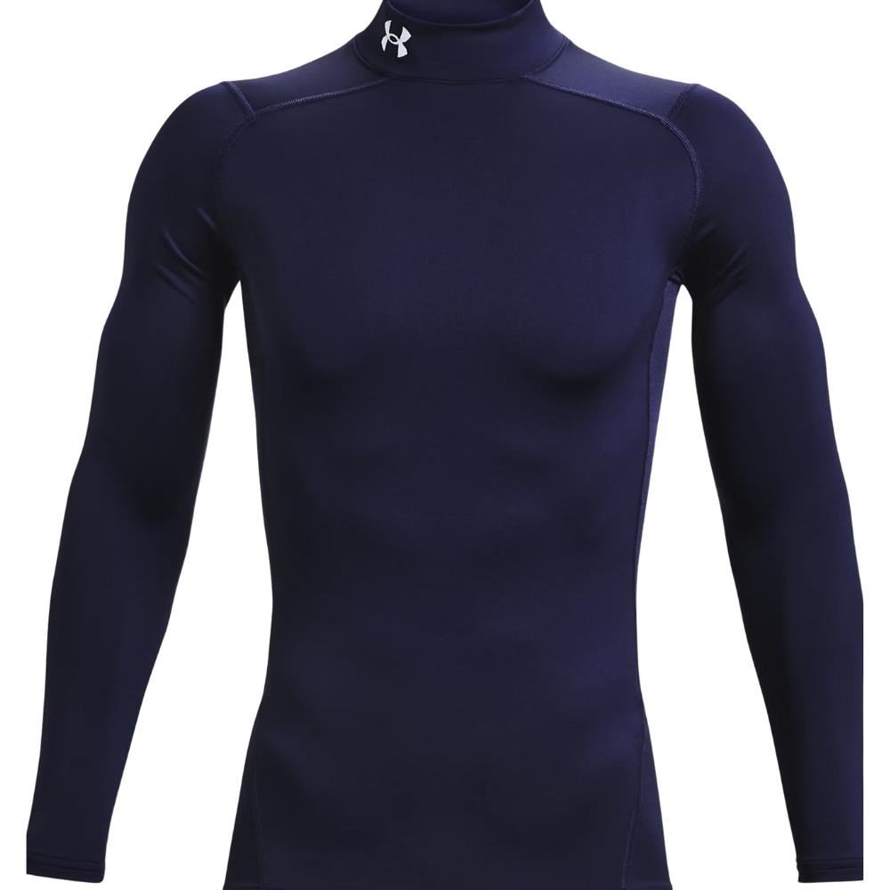 Under Armour ColdGear® Compression Mock herr top, blå