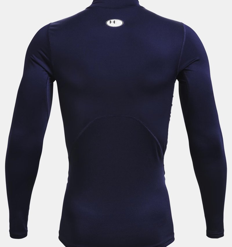 Under Armour ColdGear® Compression Mock herr top, blå