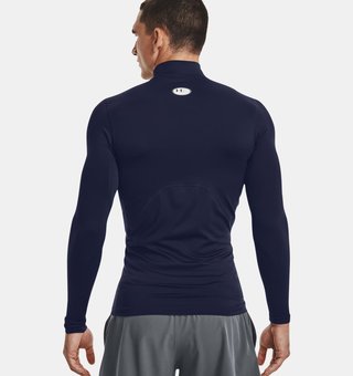 Under Armour ColdGear® Compression Mock herr top, blå