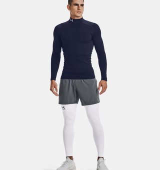 Under Armour ColdGear® Compression Mock herr top, blå
