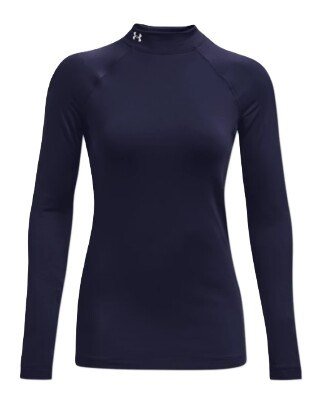 Under Armour Authentics Mockneck dam baslager, blå