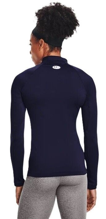 Under Armour Authentics Mockneck dam baslager, blå
