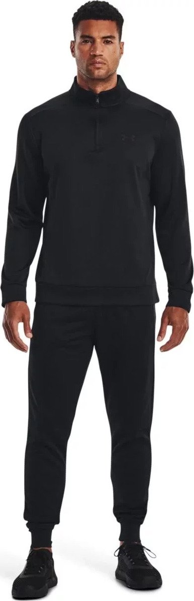 Under Armour Fleece 1/4 Zip herr sweatshirt, svart
