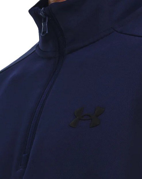 Under Armour Fleece 1/4 Zip herr sweatshirt, navy