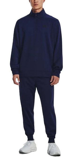 Under Armour Fleece 1/4 Zip herr sweatshirt, navy