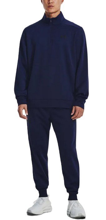 Under Armour Fleece 1/4 Zip herr sweatshirt, navy