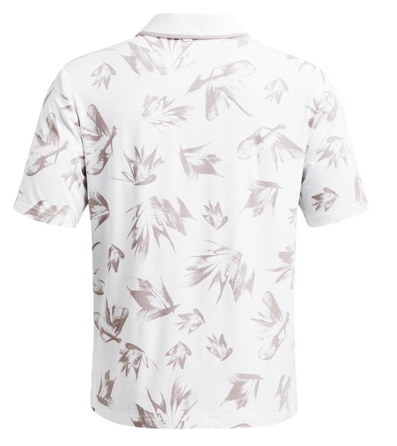 Under Armour Iso-Chill Edge herr polo, white/tetra gray