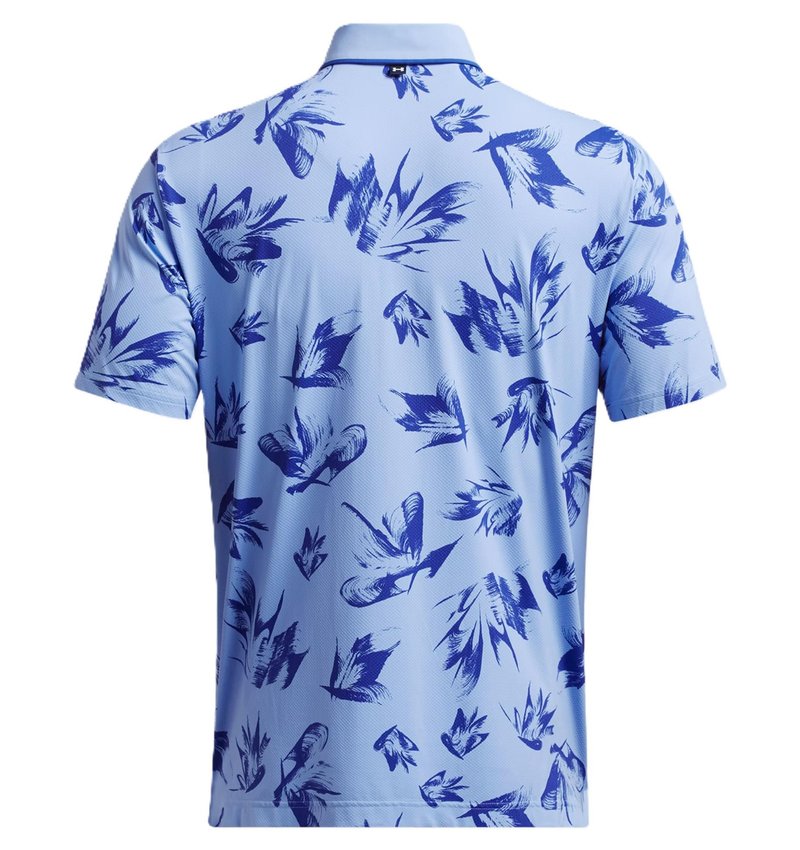 Under Armour Iso-Chill Edge herr polo, horizon blue/tech blue