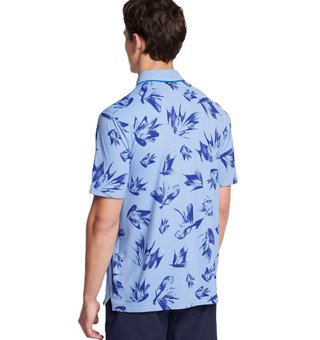 Under Armour Iso-Chill Edge herr polo, horizon blue/tech blue