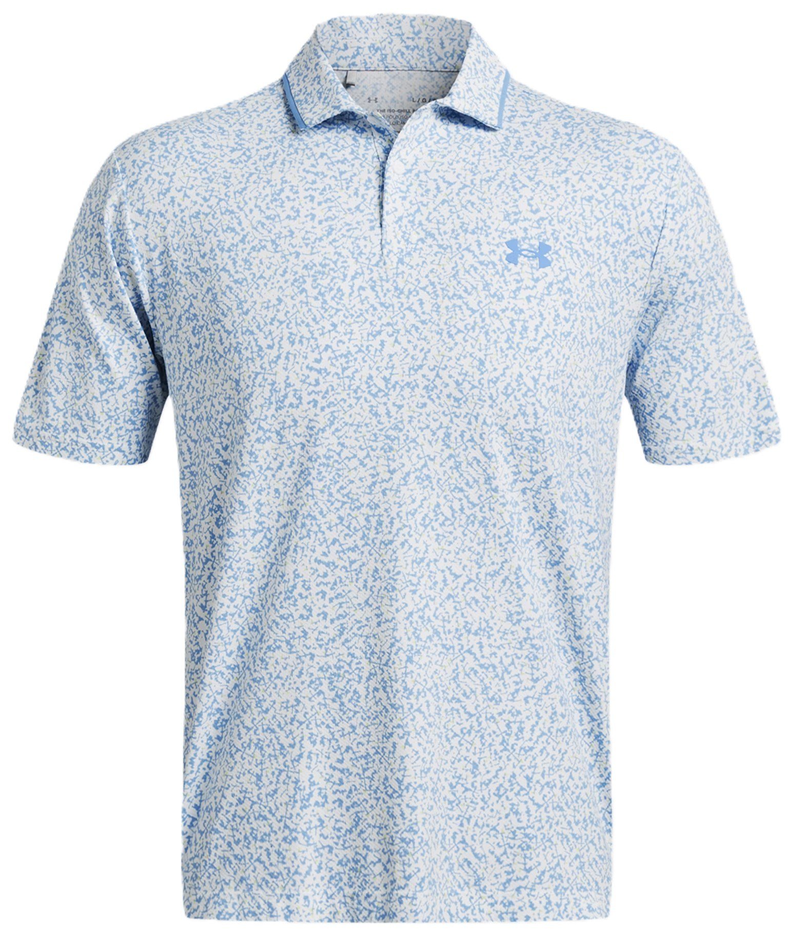 Under Armour Iso-Chill Verge herr polo, white/retro blue