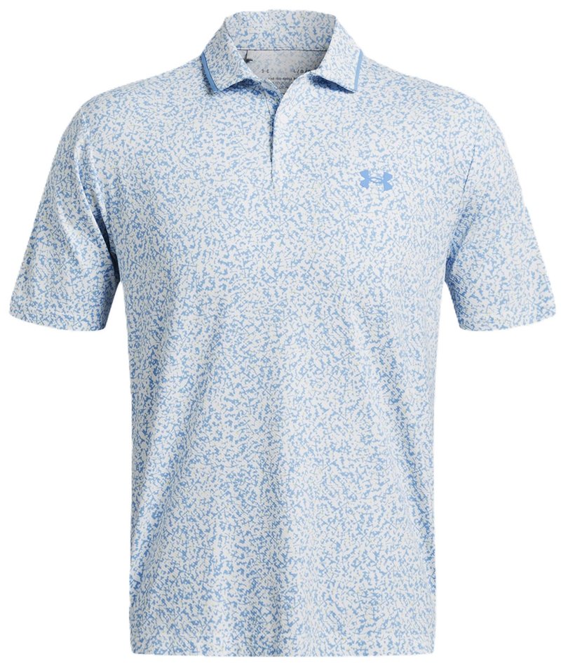 Under Armour Iso-Chill Verge herr polo, white/retro blue