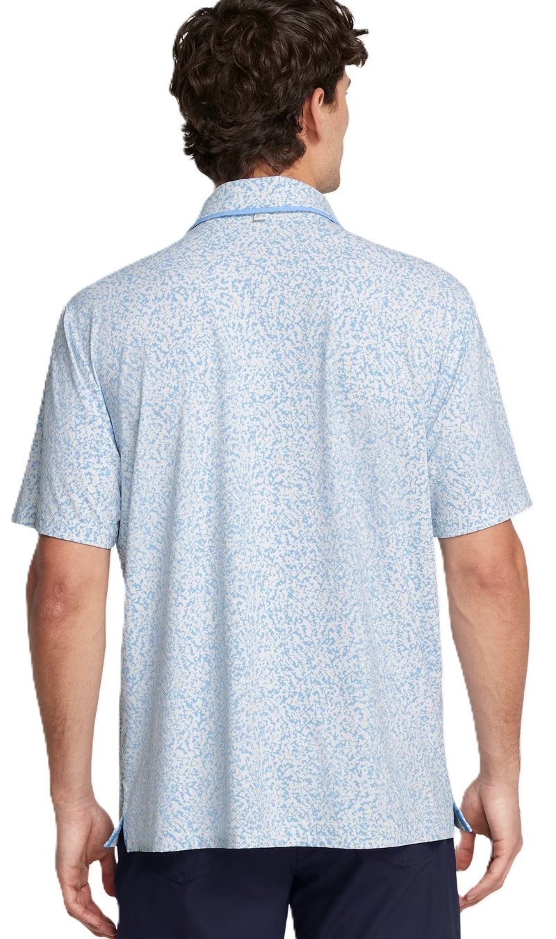 Under Armour Iso-Chill Verge herr polo, white/retro blue