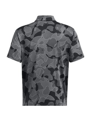 Under Armour Playoff 3.0 Printed herr polo, svart