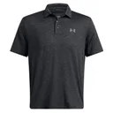 Under Armour Playoff 3.0 Printed herr polo, anthracite/black/castlerock