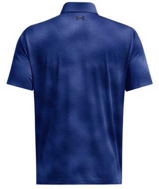 Under Armour Playoff 3.0 Printed herr polo, blue black