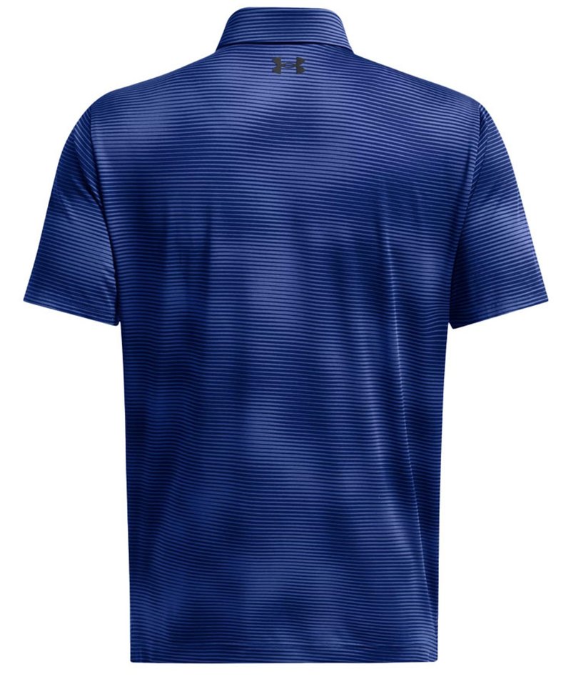 Under Armour Playoff 3.0 Printed herr polo, blue black