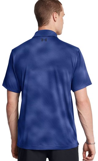 Under Armour Playoff 3.0 Printed herr polo, blue black