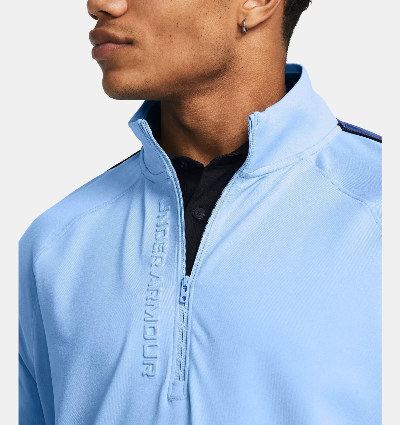 Under Armour Storm Midlayer 1/2 Zip herr sweatshirt, horizon blue/tech blue