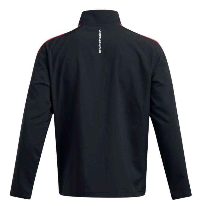 Under Armour Storm Windstrike 1/2-Zip herr jacka, svart/röd
