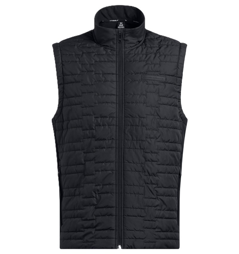 Under Armour Drive Pro Insulated herr väst, svart/metallic silver