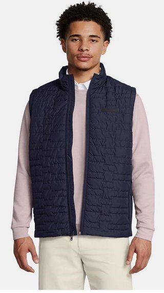 Under Armour Drive Pro Insulated herrvästt, midnight navy/metallic silver