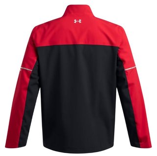 Under Armour Drive Rain herr golfjakka, röd/svart