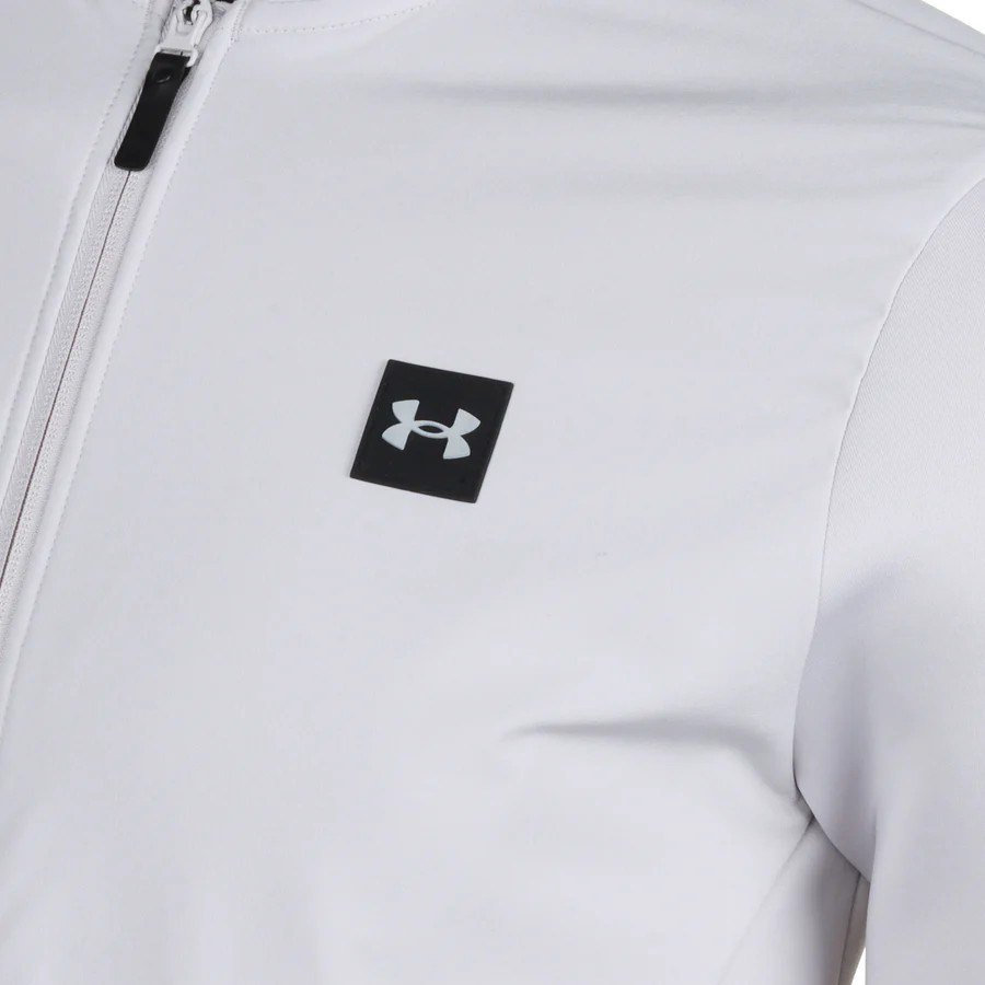Under Armour Drive Pro Storm herr hybridjacka, gray matter/metallic silver