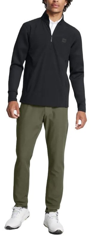 Under Armour Drive Pro Storm Hybrid 1/2-Zip herr sweatshirt, svart