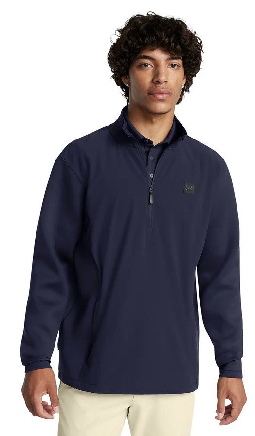 Under Armour Drive Pro Storm Hybrid 1/2-Zip herr sweatshirt, midnight navy
