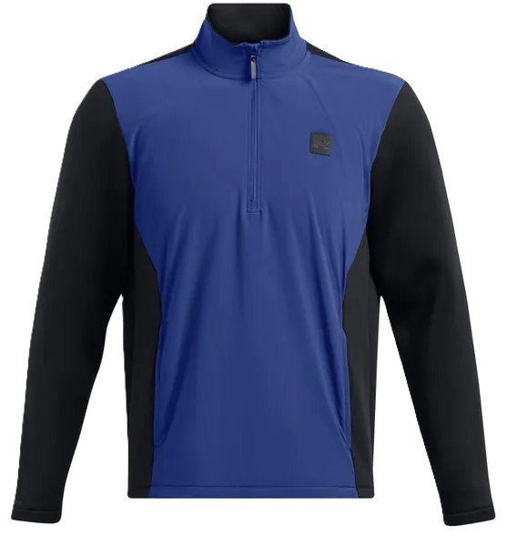 Under Armour Drive Pro Storm Hybrid 1/2-Zip herr sweatshirt, blå
