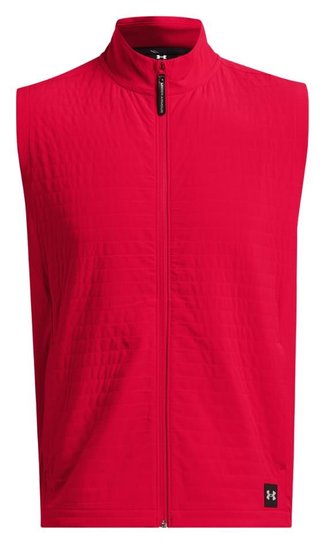 Under Armour Drive Pro Storm herrvästjacka, röd